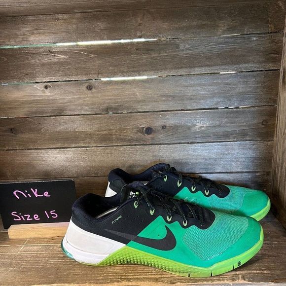 Nike Other - Mens Nike Metcon 2 Spring Leaf Green Crossfit Training Sneakers Shoes Size 15‎ M
